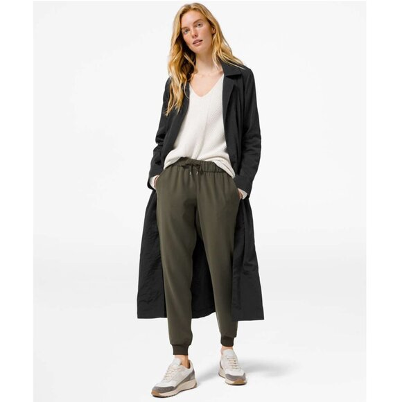 lululemon athletica Black Trench Coat - Picture 2 of 15